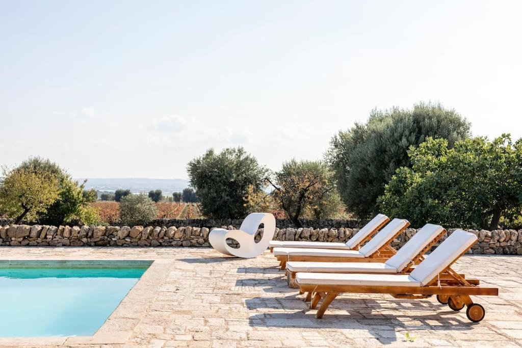 Masseria Angiulli Piccolo Contrada Angiulli 74023 Grottaglie Villa Villa Castelli Luaran gambar