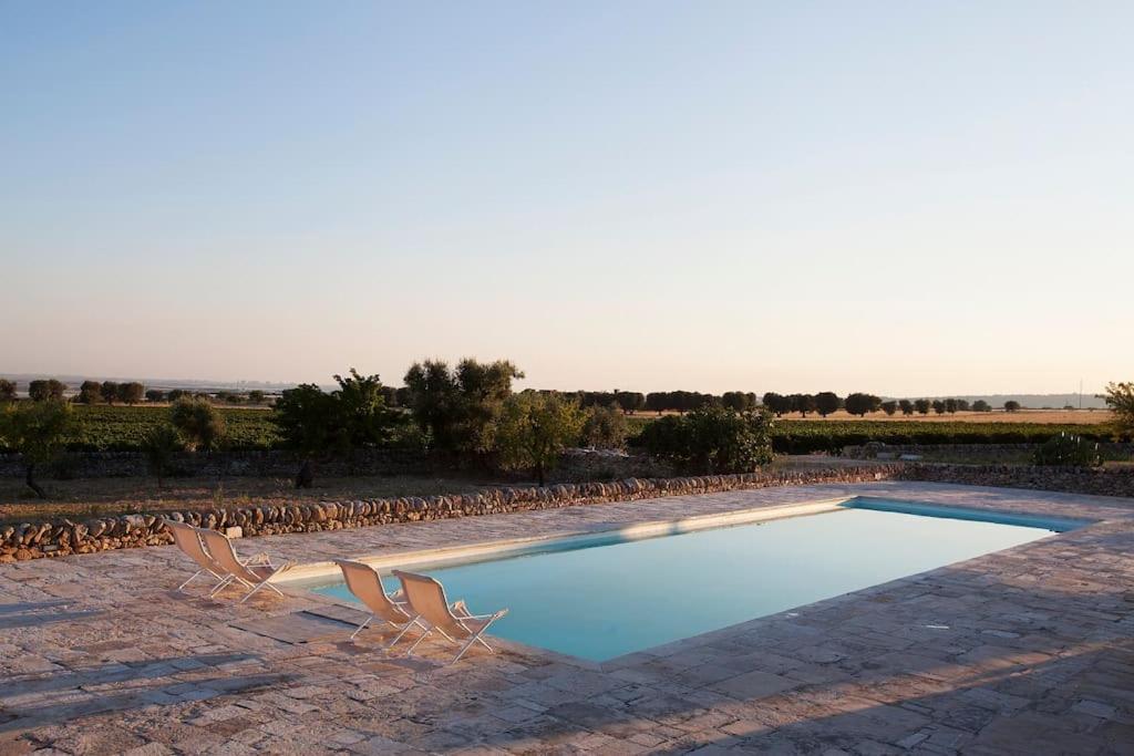 Masseria Angiulli Piccolo Contrada Angiulli 74023 Grottaglie Villa Villa Castelli Luaran gambar